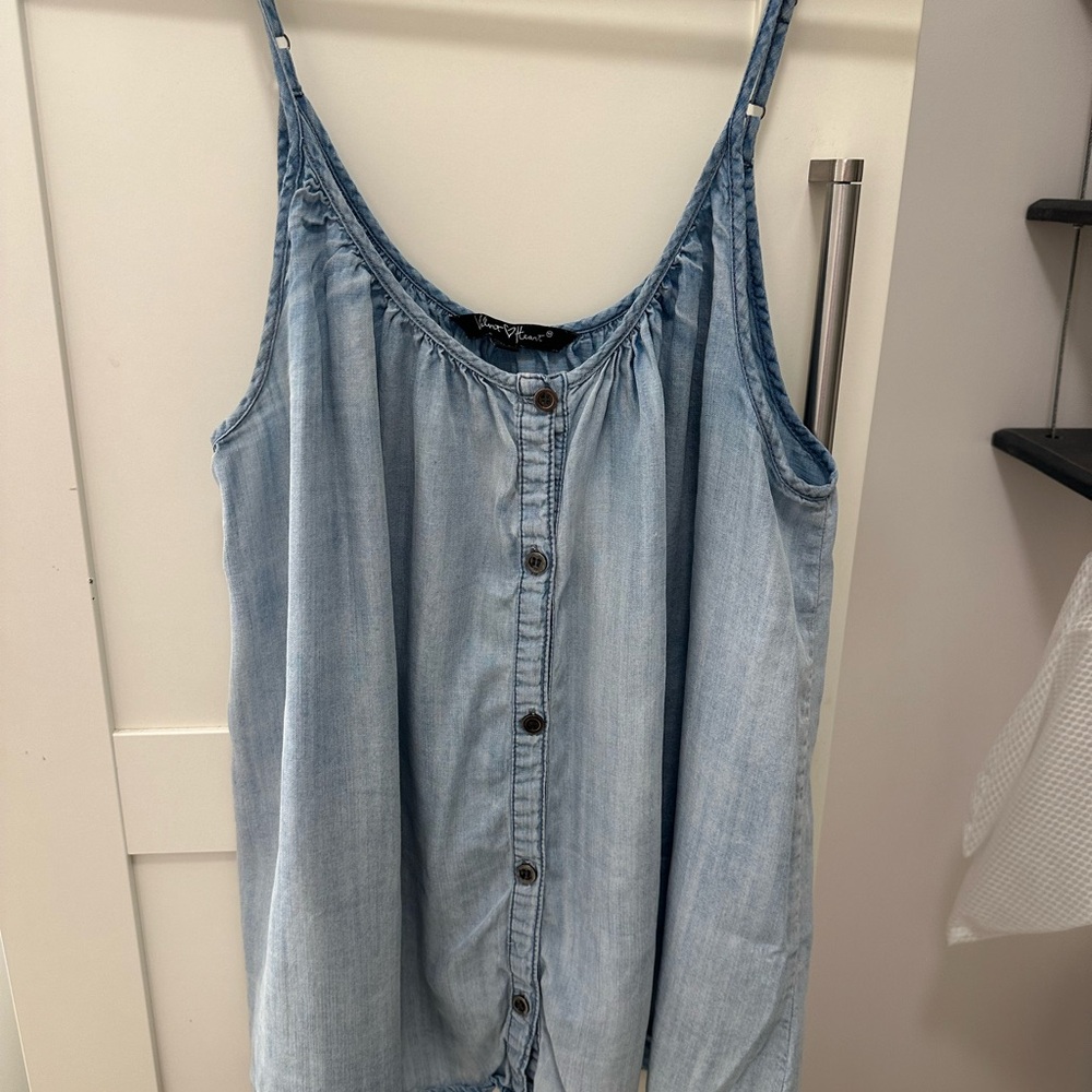 Velvet Heart Denim top- Size XL - Picture 4 of 4